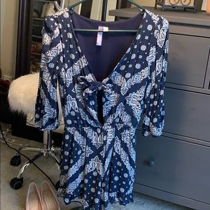 Navy romper